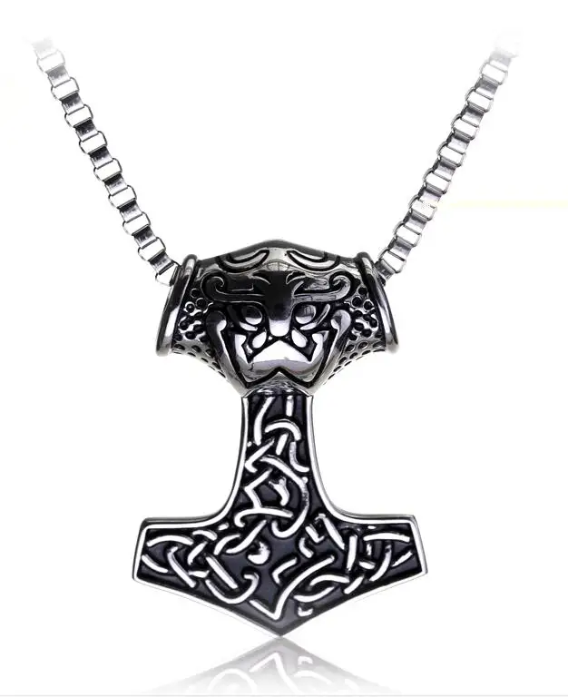 10 стилей Мститель Тор ожерелье молоток Темный мир сплав THOR'S HAMMER Magick Мужская подвеска ожерелье ювелирные изделия Прямая поставка