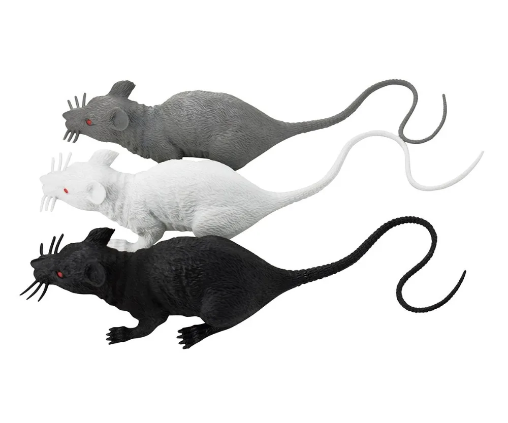 3 шт. реалистичные крысы мыши для Хэллоуина цвета|Сувениры вечеринок| |