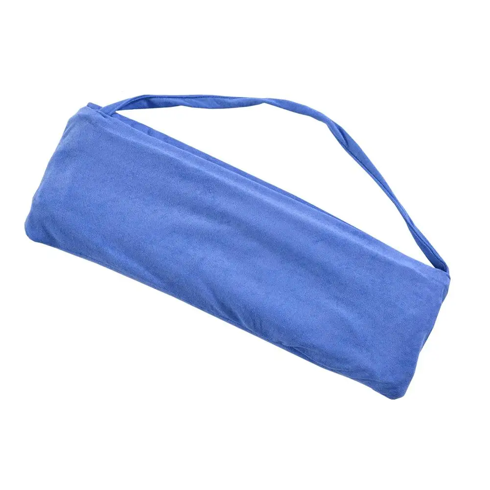 Blue Новое пляжное полотенце для отдыха, 73 см, микрофибра, бассейн для отдыха, чехол для стула с карманом, быстросохнущее пляжное полотенце - Цвет: Blue