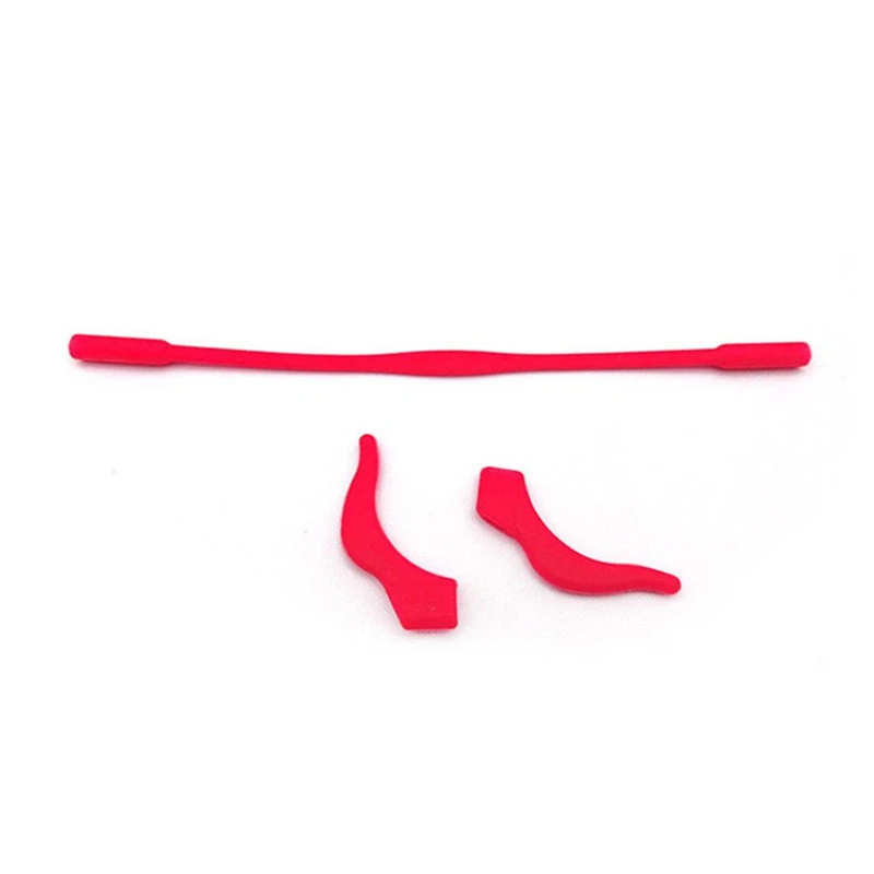 2 шт./лот силиконовые противоскользящие ушные крючки с фиксированной лентой