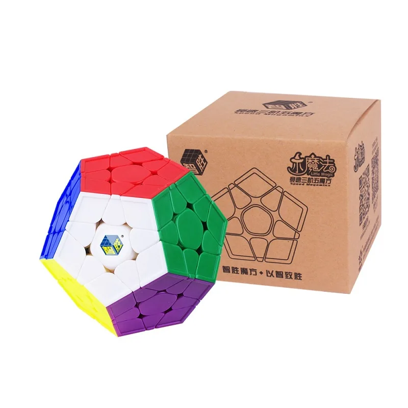 

YUXIN Little Magic Professtional Megaminx Stickerless Magic Cube Speed Puzzle Cube Educational Toys cubo magico