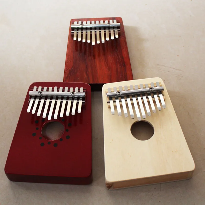 SOACH 10 клавиш Mbira полый деревянный большой палец пианино африканская традиционная
