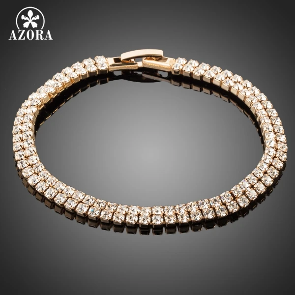 AZORA золотые полный Stellux австрийского Хрусталя Браслет TS0017|crystal bracelet|a braceletbracelet a |