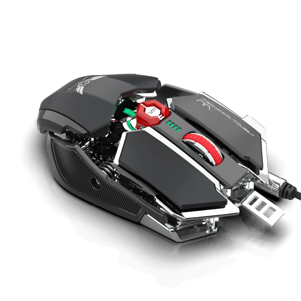 Zerodate LD-MS500 машины игры Мышь десять ключевых макропрограммирование PUBG автоматический пресс пистолет электрическая мышь Регулируемый 4000