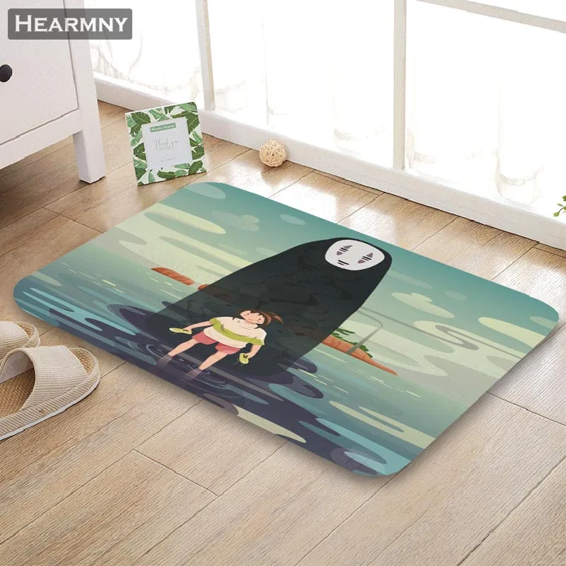 

Пользовательский дверной коврик с изображением замка в небе, пол/ванная/кухня/пляжный коврик, фланелевая губчатая ткань с 3D принтом, ворсис...