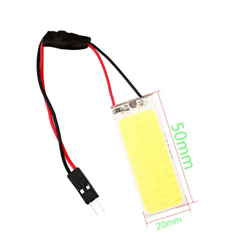 YM E-Bright 100 шт. COB 36 светодиодный ная автомобильная светодиодная лампа 12 В 24 в SMD