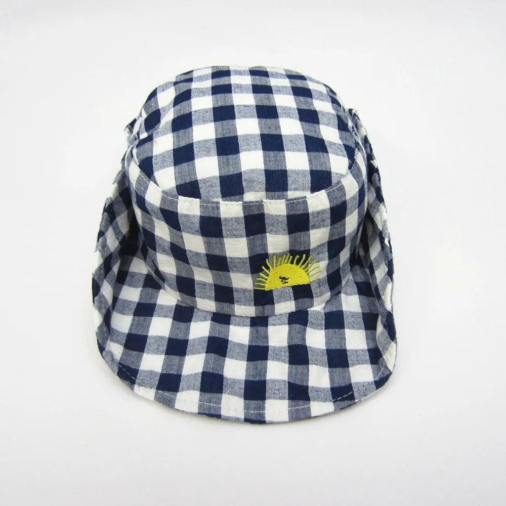 Детская Солнцезащитная шляпа для маленьких девочек и мальчиков весенне-летняя