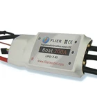 Скоростной бесщеточный контроллер Flier 8S 200A для радиоуправляемой лодки с USB-кабелем для программирования