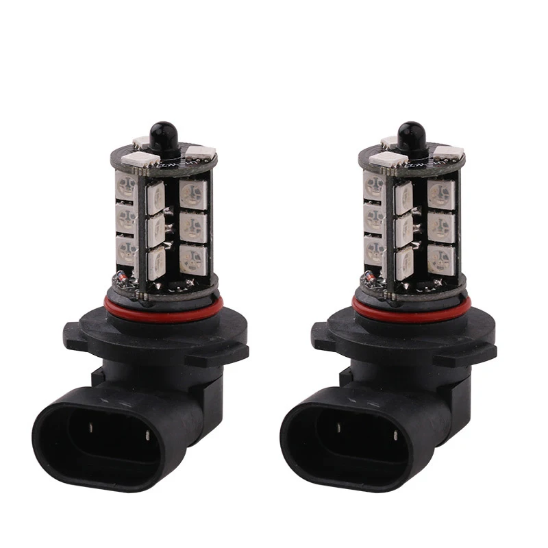 2 шт. H4 H7 H11 9005 9006 светодиодный автомобильный головной светильник RGB 27Smd 5050