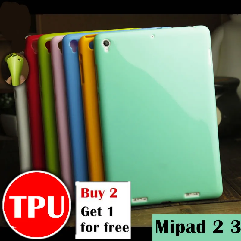 Mipad 3 Mi pad цветной чехол для Xiaomi MI PAD 2 7 9 &quotчехол планшета Мягкая силиконовая задняя