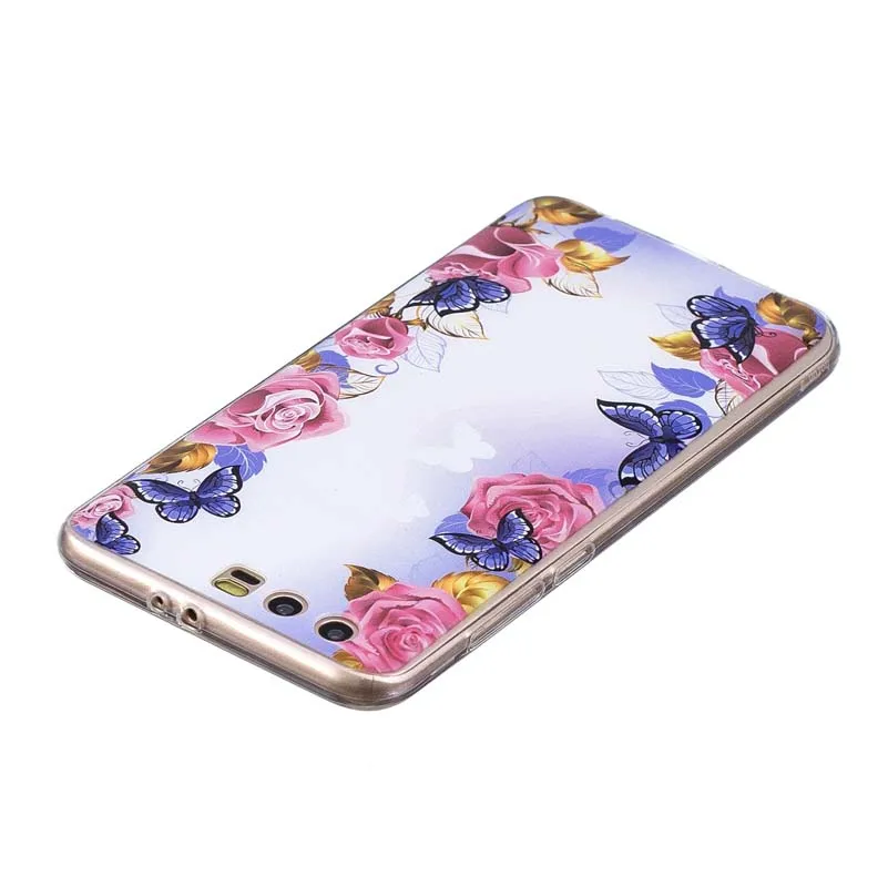 Husky Cherry blossoms Printed Soft TPU Case For Huawei Honor 9 Lite Comic Silicone Back Cover 6C 6A 7C Cases |