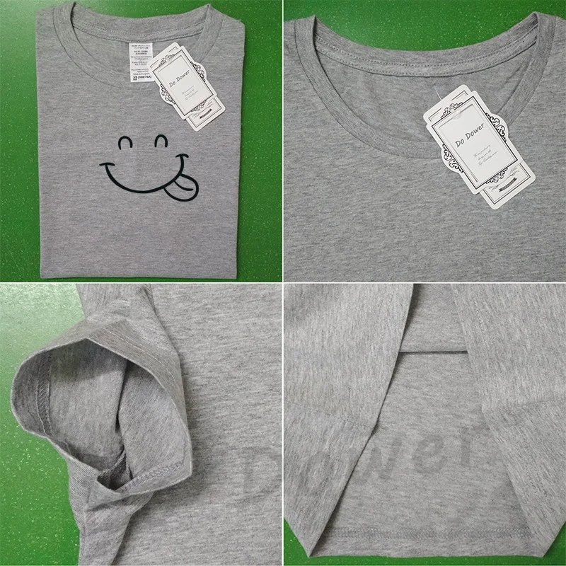 Новинка 2018 футболка с принтом язык смайлик для женщин летние повседневные