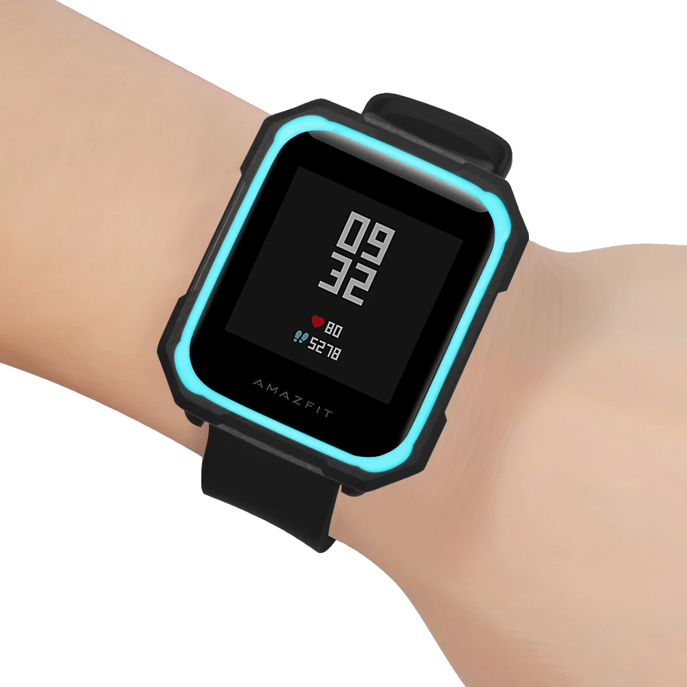 Цветной защитный чехол для Xiaomi Huami Amazfit Bip Bit youth Watch замены аксессуары