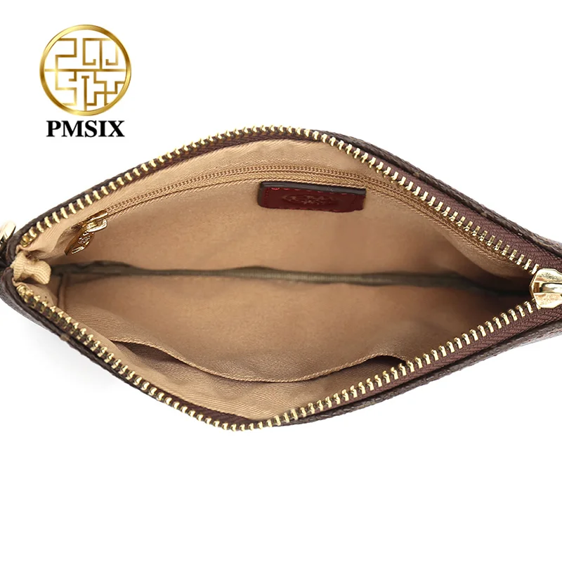 Кошелек PMSIX Женский вместительный с простой печатью из ПВХ мобильный телефон |