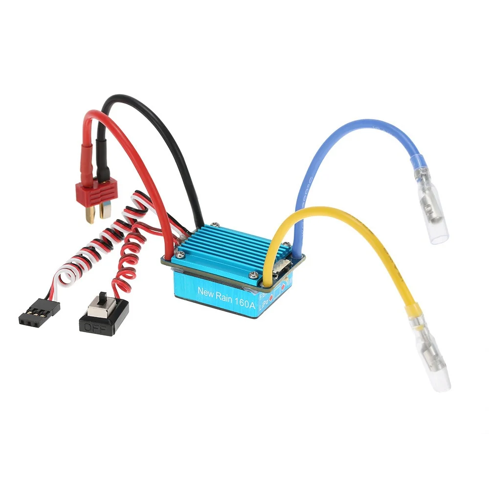 Водонепроницаемый 160A Матовый ESC электронный регулятор скорости с 5В/1А BEC T Plug для