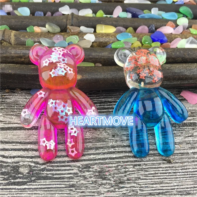 Блестящая эпоксидная смола помадка торт сладости глина формы сотовый телефон