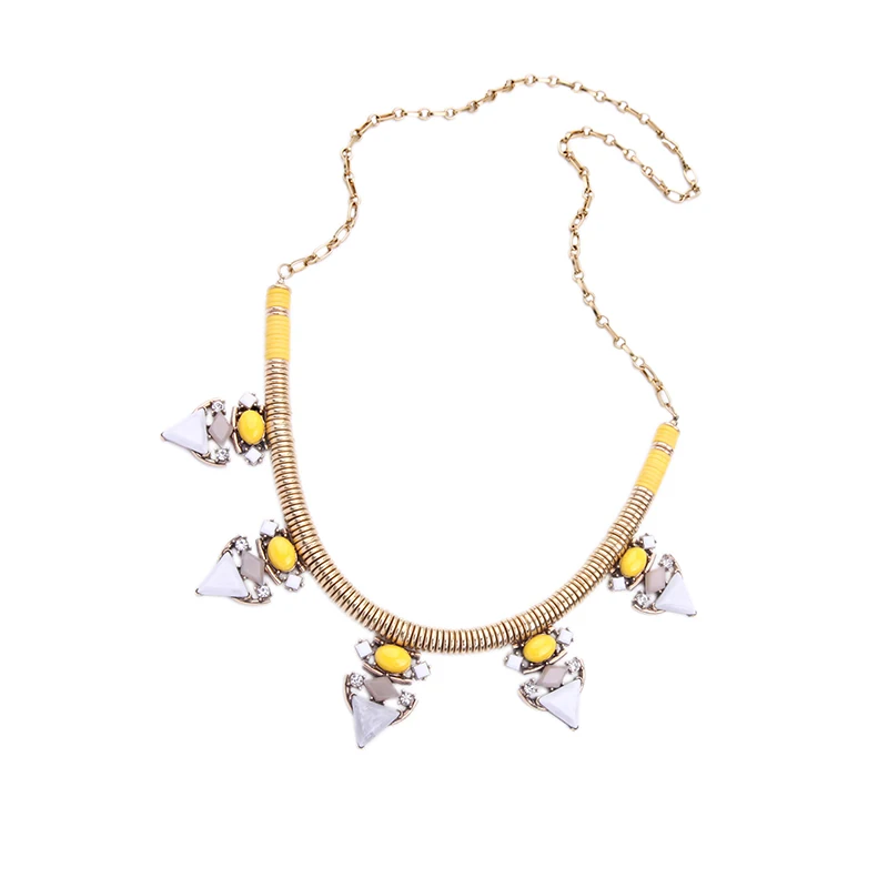 New Brand Statement Geometric Bib Necklace Handmade Egypt Jewelry Collier Femme Free Shipping Choker Neclace | Украшения и