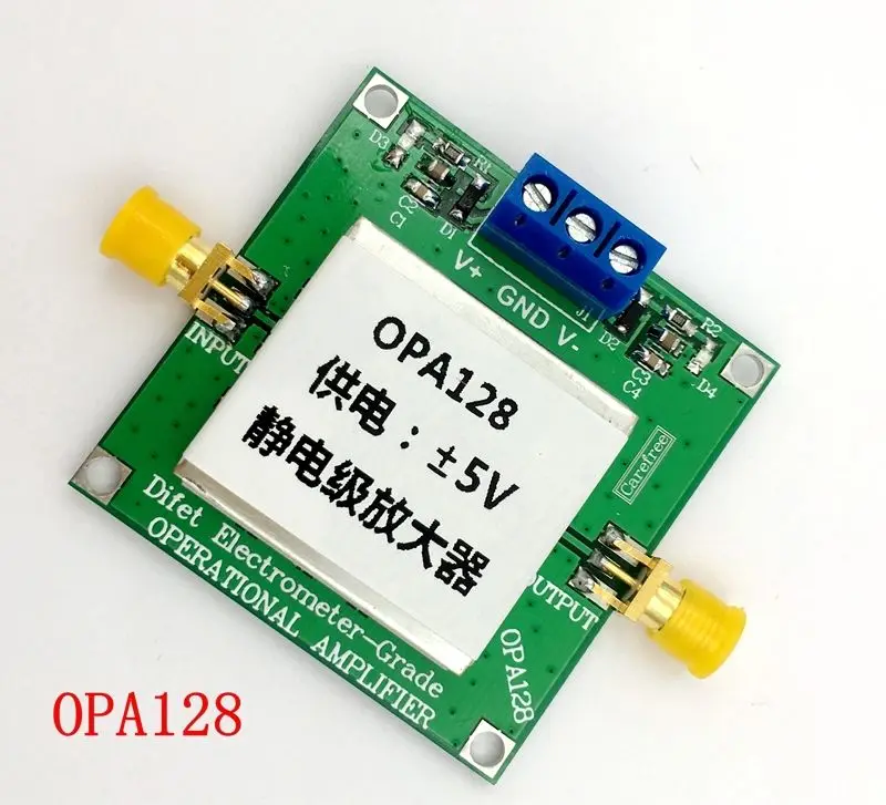 OPA128 электрометр рабочий усилитель коэффициент усиления 110 дБ|gaine|deg&g |