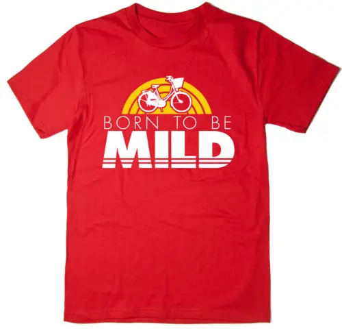 

2019 Hot sale Free shipping Born To Be Mild - Cycle T-shirt - cool design - cyclist, bicycle - 6 colours