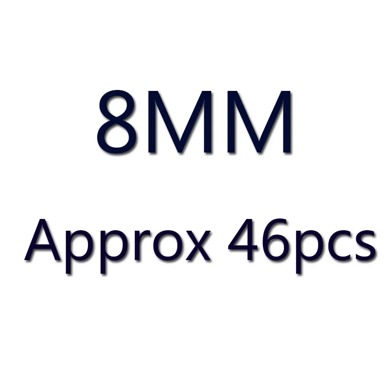 8mm Торговля ААА+ натуральный черный Рутиловый Кварцевый Камень Бисер для самостоятельного изготовления ювелирных изделий Цепочки и ожерелья браслета 4/6/8/10/12 мм Strand15.5'' - Цвет: 8mm
