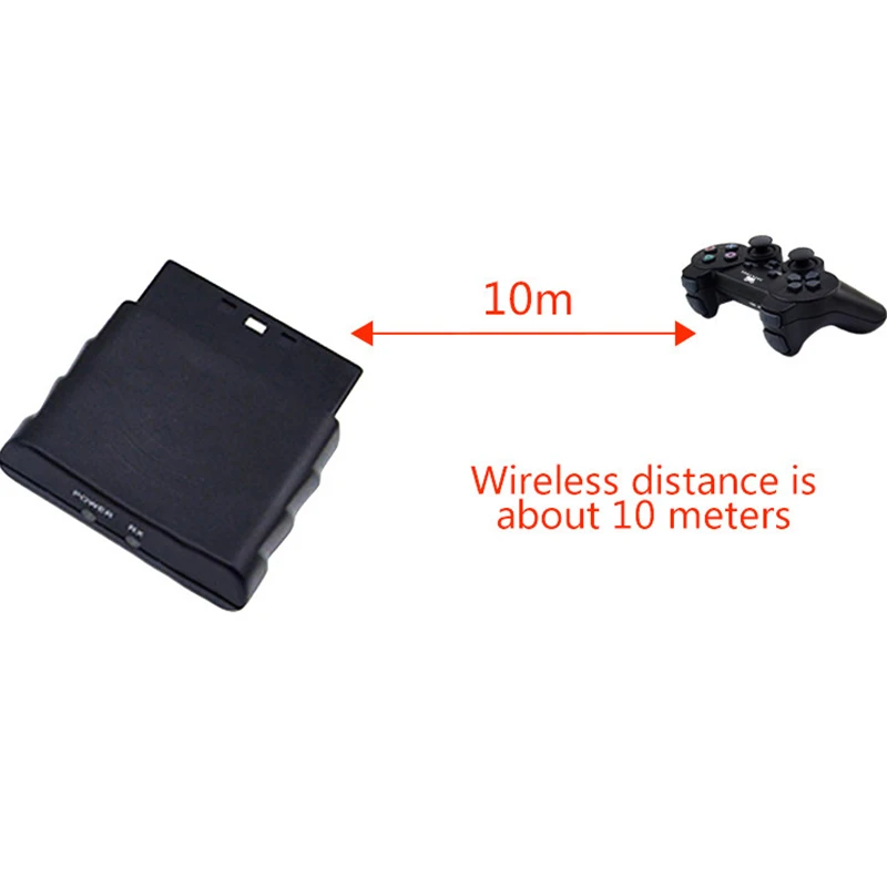 Беспроводной контроллер данных лягушка для PS2 sony Playstation 2 с ручкой-приемником Bluetooth 2,4 ГГц для sony Playstation PS3 для ПК