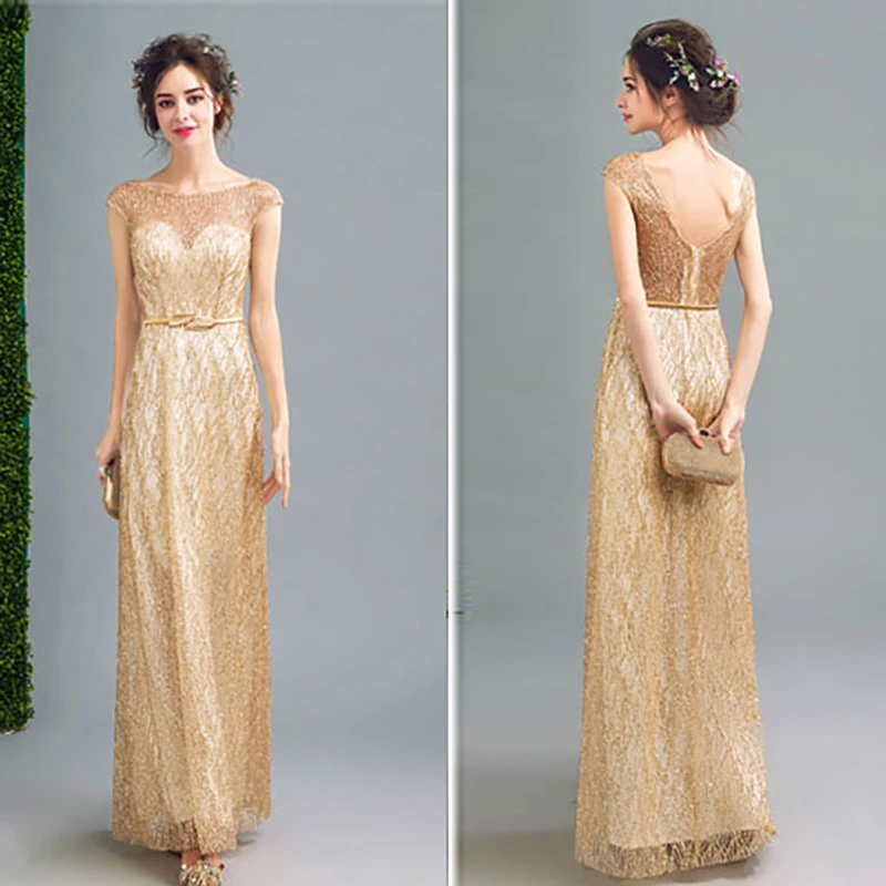 Женское летнее платье роскошное сексуальное открытое бальное с золотыми
