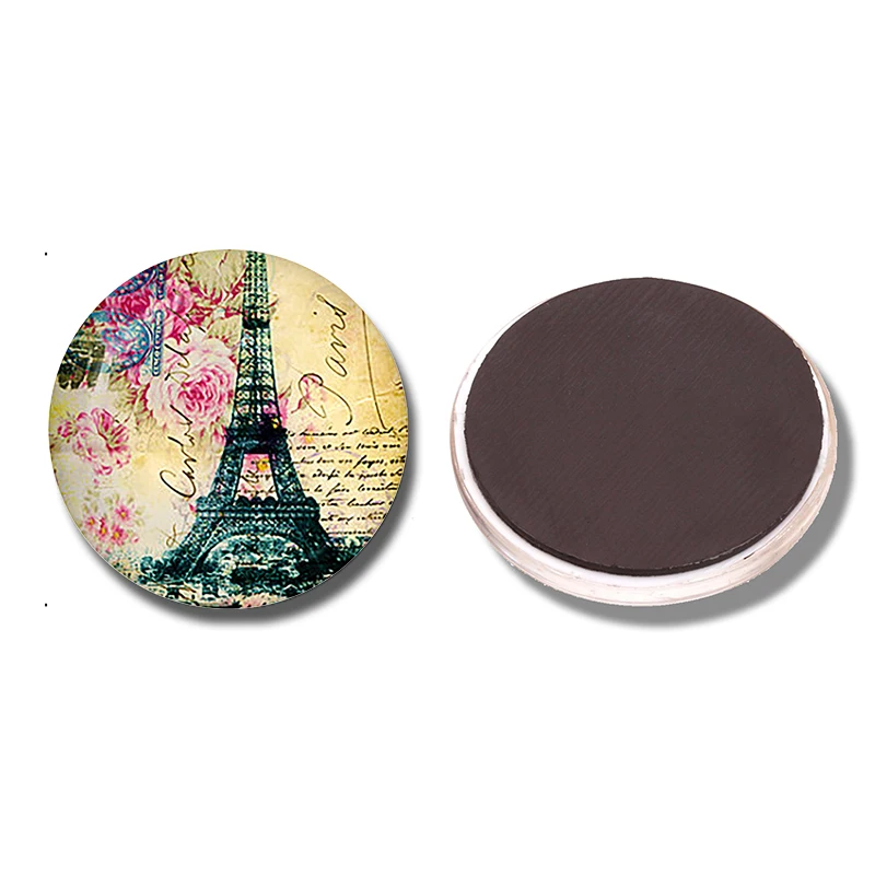 Магнит на холодильник 30 мм новый стеклянный держатель для фотографий с