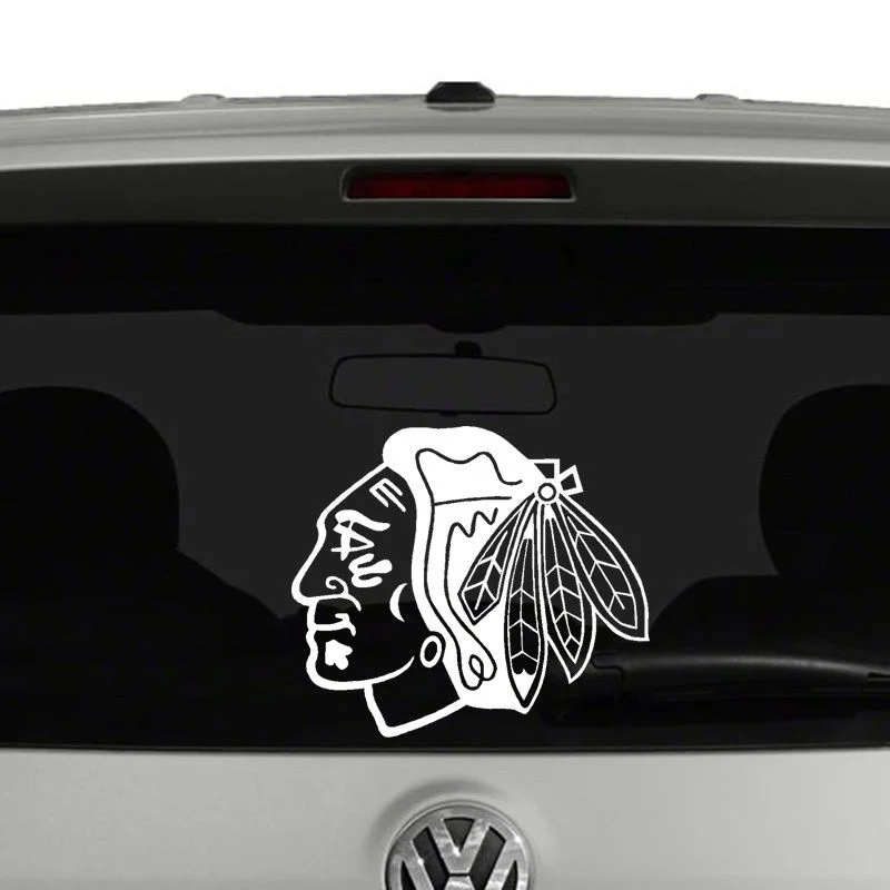 Buy For Chicago Blackhawks Logo Vinyl Decal Sticker Car Window Styling on