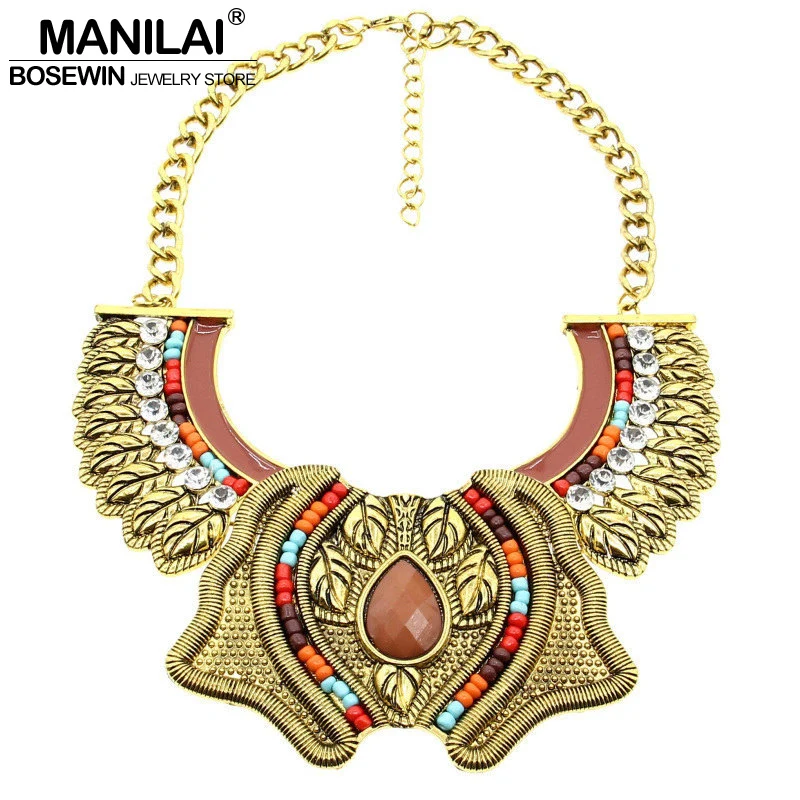 MANILAI модные бусины из смолы большие ювелирные изделия Женская подвеска амулет