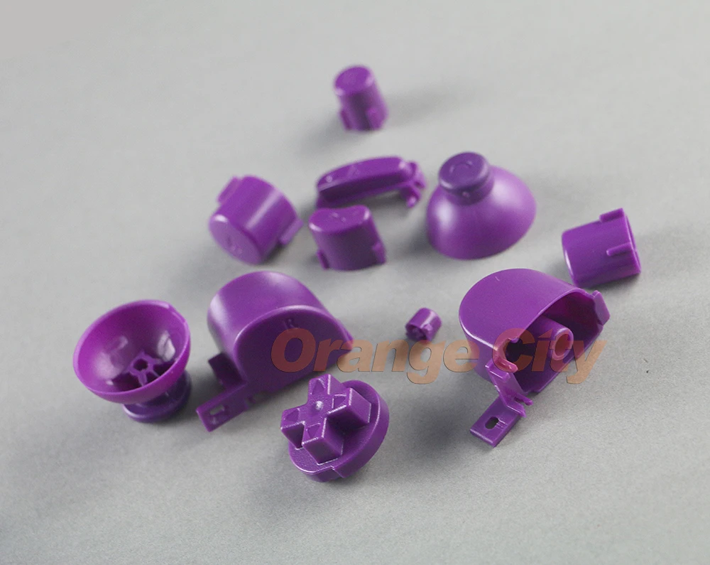 100 комплектов полноразмерные кнопки для клавиатуры L R ABXY Z геймкубе рамка кнопок