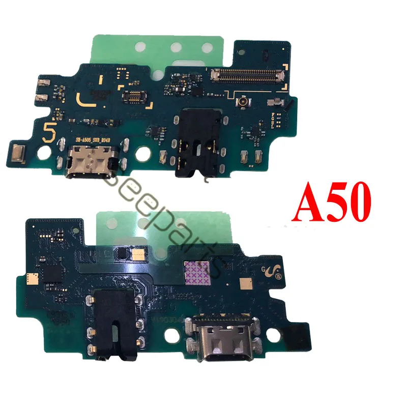 Для samsung Galaxy A10 A20 A30 A40 A50 A60 A70 A80 usb зарядный порт зарядное устройство Порт док-станция разъем Замена платы