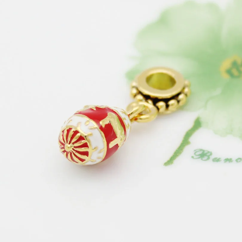 Украшения из бисера украшения браслет цинковый сплав jewelry Кулон красной эмалью
