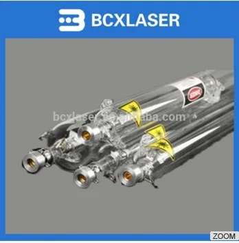 40W 50W 60W 80W 100W 130W 150W Co2 Glass Laser Tube For Laser Cutting Machine and Laser Engraving Machine