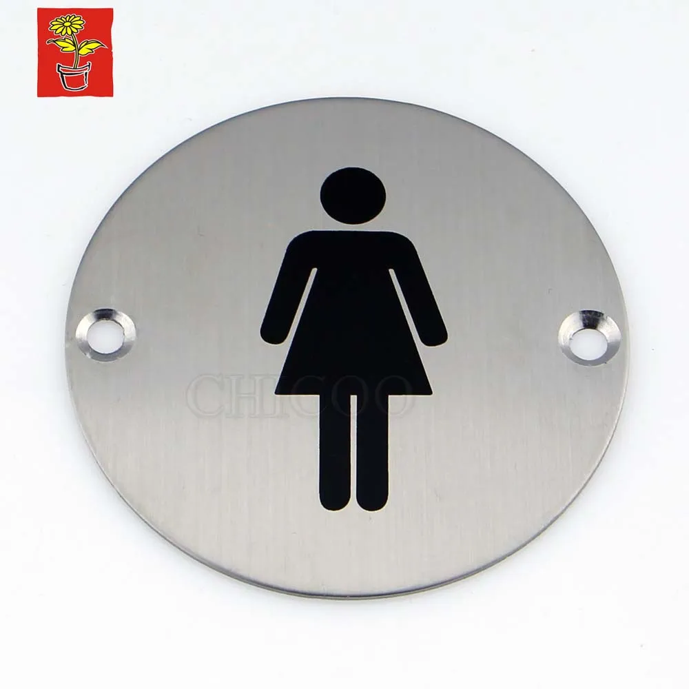 Hi Q дверные знаки таблички стандартные из нержавеющей стали с именем для офиса