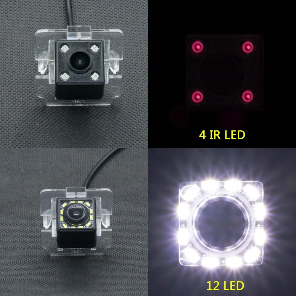 175 градусов Fisheye MCCD 12LED HD камера заднего вида Камера для Mitsubishi Outlander 2003 2004 2005 2006 2007 2008 2009 2012 автомобиля