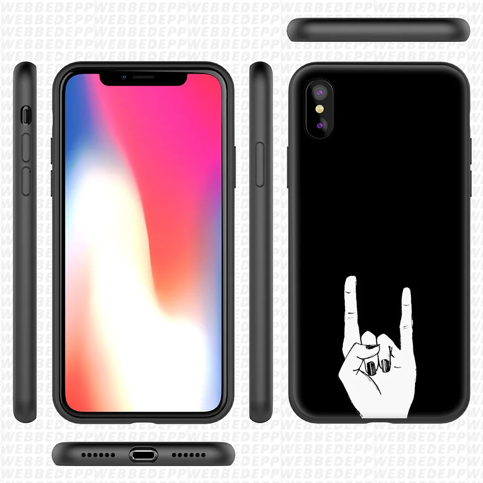 Мягкий силиконовый чехол WEBBEDEPP для iPhone 11 Pro Xr Xs Max X или 10 8 7 6 6S Plus 5 5S SE Case |