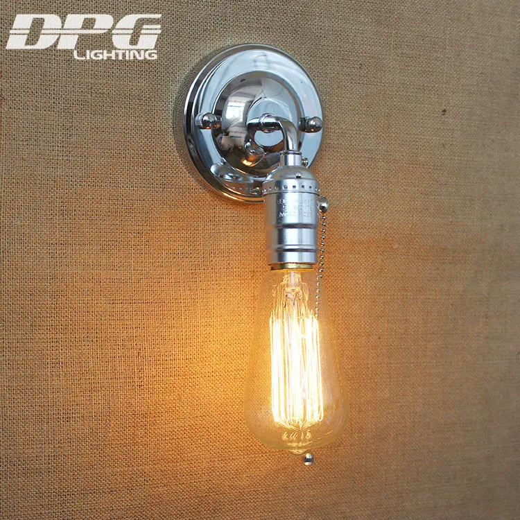 

Vintage Wandlamp Industrial Wall Sconce Country Loft Antique lights American Classic Silver for Home Indoor Retro Lighting