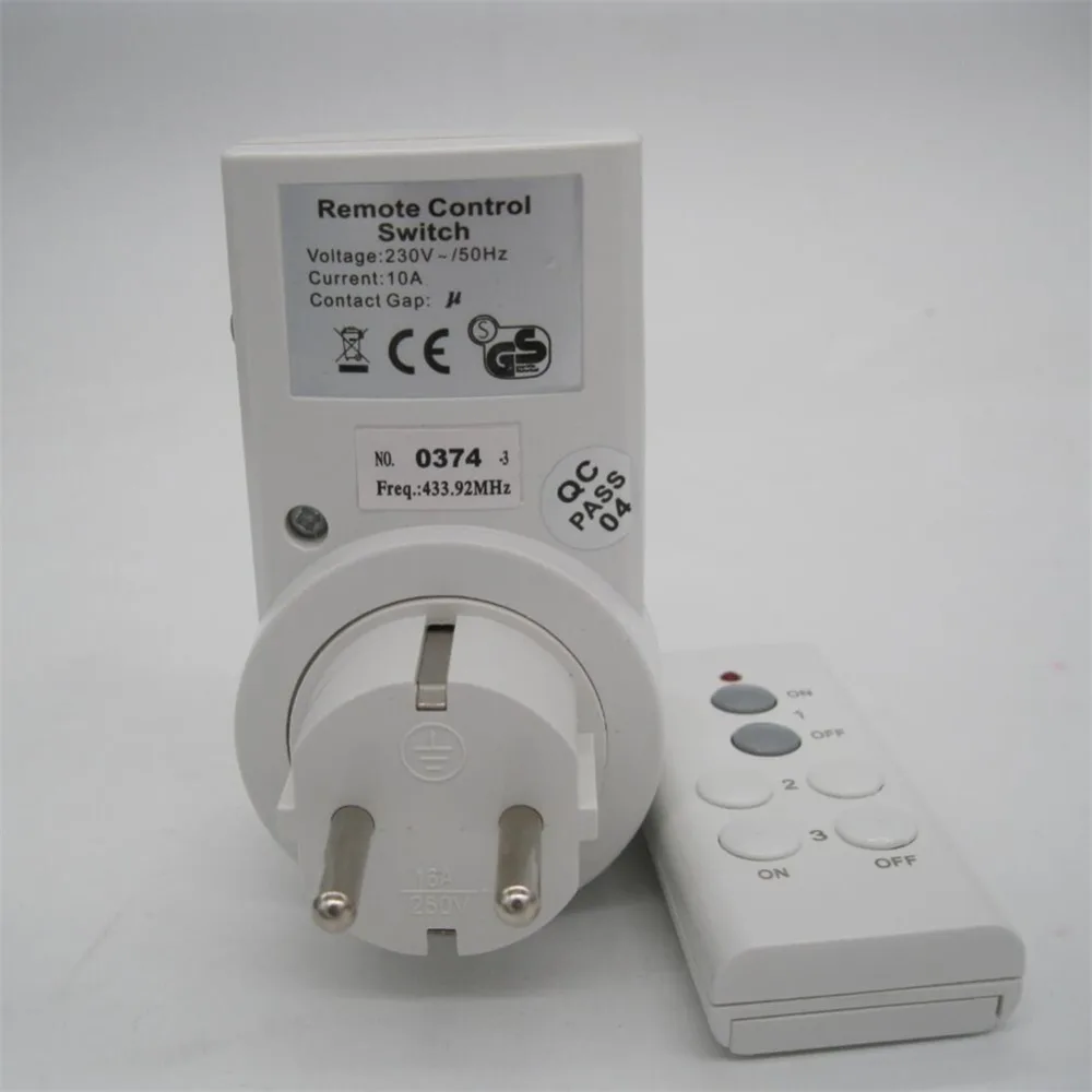 Беспроводной пульт дистанционного управления для дома розетка выключателя