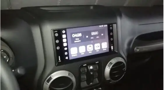 Восьмиядерный Android 8.0 7 &quotCar GPS Радио плеер головное устройство для Jeep Chrysler Dodge с 4