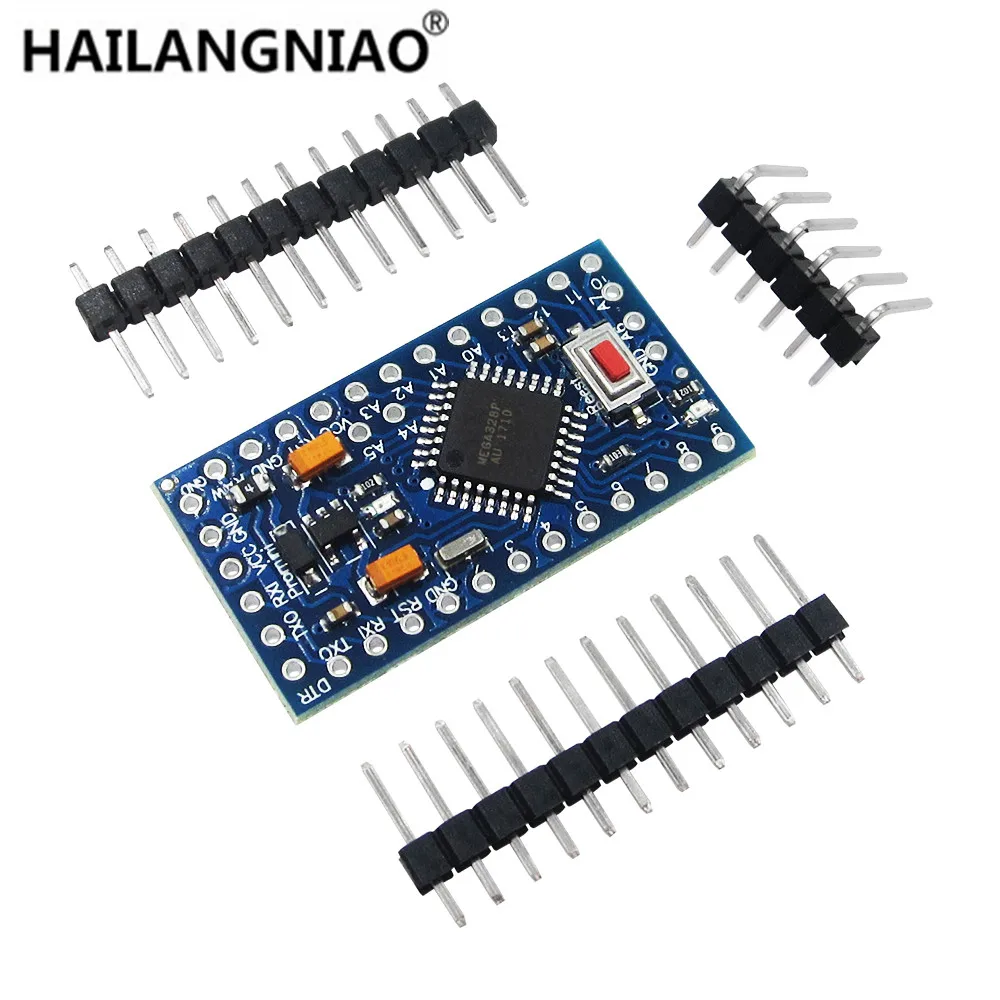 Pro Mini 168/328 Atmega168 5V 16M / ATMEGA328P-MU 328P ATMEGA328 5V/16MHz для Arduino совместимый модуль Nano |