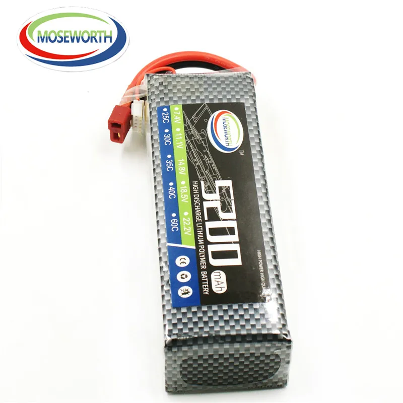 MOSEWORTH Радиоуправляемый Дрон lipo battery4S 14 8 v 5200mah 25c для Ду самолет Квадрокоптер batteria