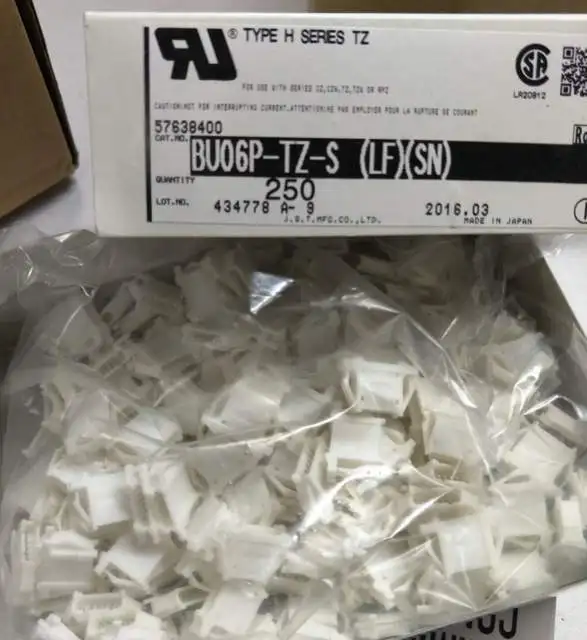 

BU06P-TZ-S Housings JST Connectors terminals housings 100% New and original parts BU06P-TZ-S (LF)(SN)