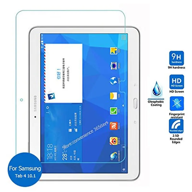 

Full Screen Protector For Samsung Galaxy Tab 4 10.1 SM-T530 Tempered Glass For Galaxy Tab4 10.1"inch T530 T531 T535 Tablet Glass