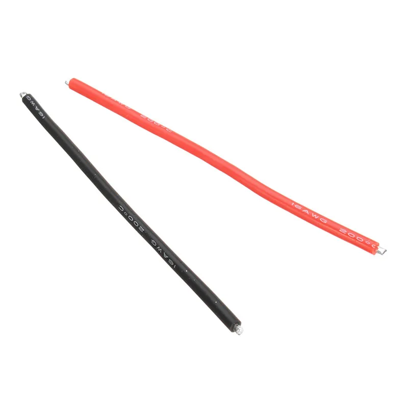 Силиконовый кабель 16awg 18 #16 #14 #10 см высококачественный провод для