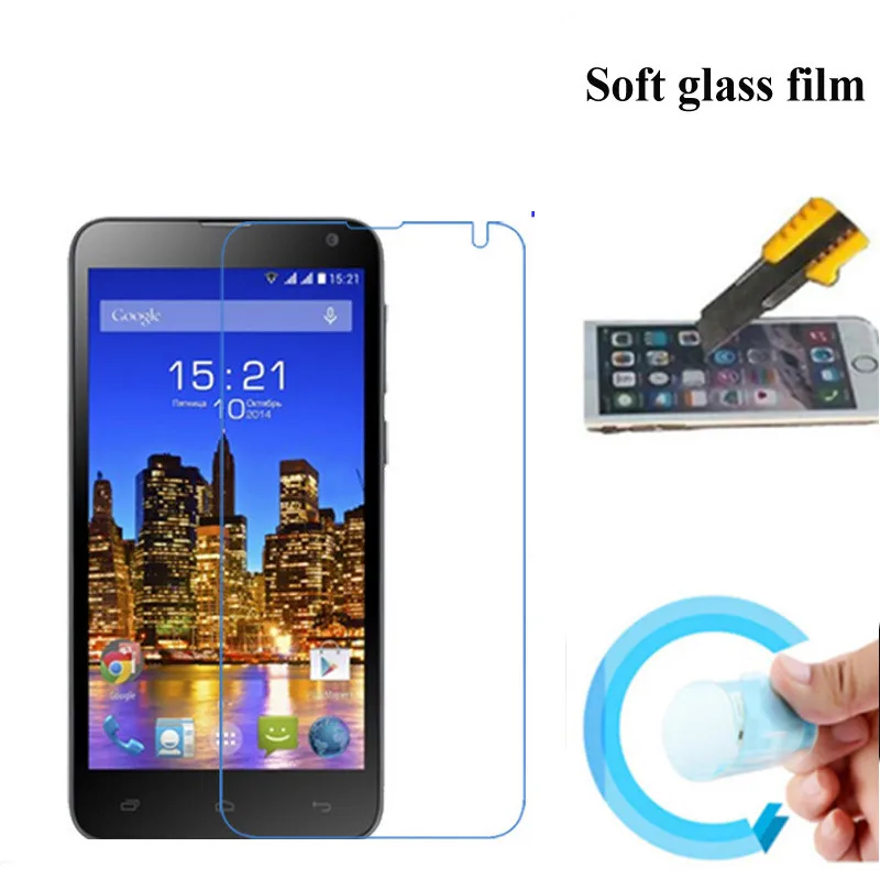 Для FLY IQ4514 IQ4413 IQ4516 IQ4505 IQ4416 IQ4512 IQ4415 4503 защита для экрана мягкое стекло нано
