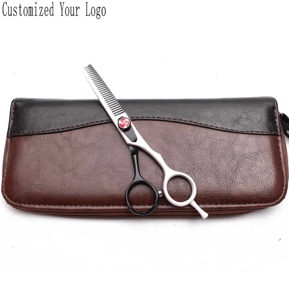 Ножницы из нержавеющей стали для животных прямые ножницы с белым и черным