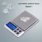 Yieryi ЖК-цифровой мини-ювелирные изделия, электронные весы 500 г * 0.1g1000g * 0.1g2000g * 0.1g100g * 0.01g200g * 0.01g300g * 0.01g500g * 0,01g