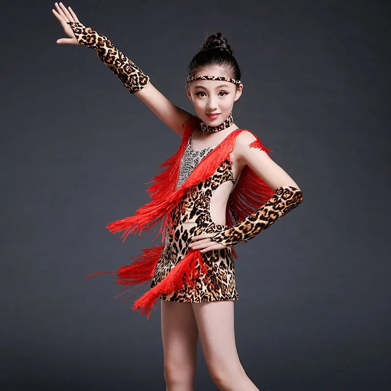 Сексуальная юбка для девочек детские платья латинских танцев бальных