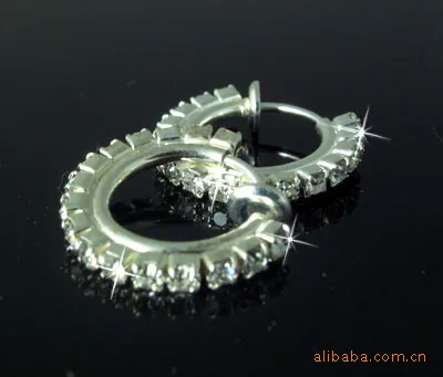 Клипса для ушей без прокола циркониевые клипсы серьги | Украшения и аксессуары