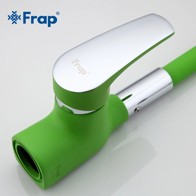 Frap kitchen faucets Green Silica Gel Nose Any Direction Kitchen mixer sink faucet Cold and Hot Water tap Torneira Cozinha Crane |